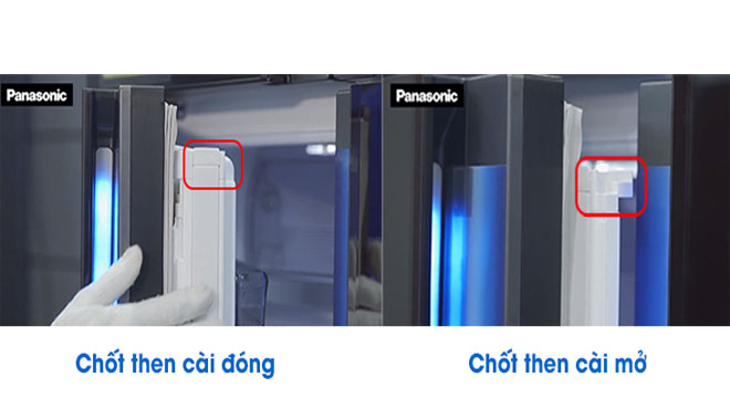 Hướng dẫn cách khắc phục cửa tủ lạnh Panasonic đóng không kín